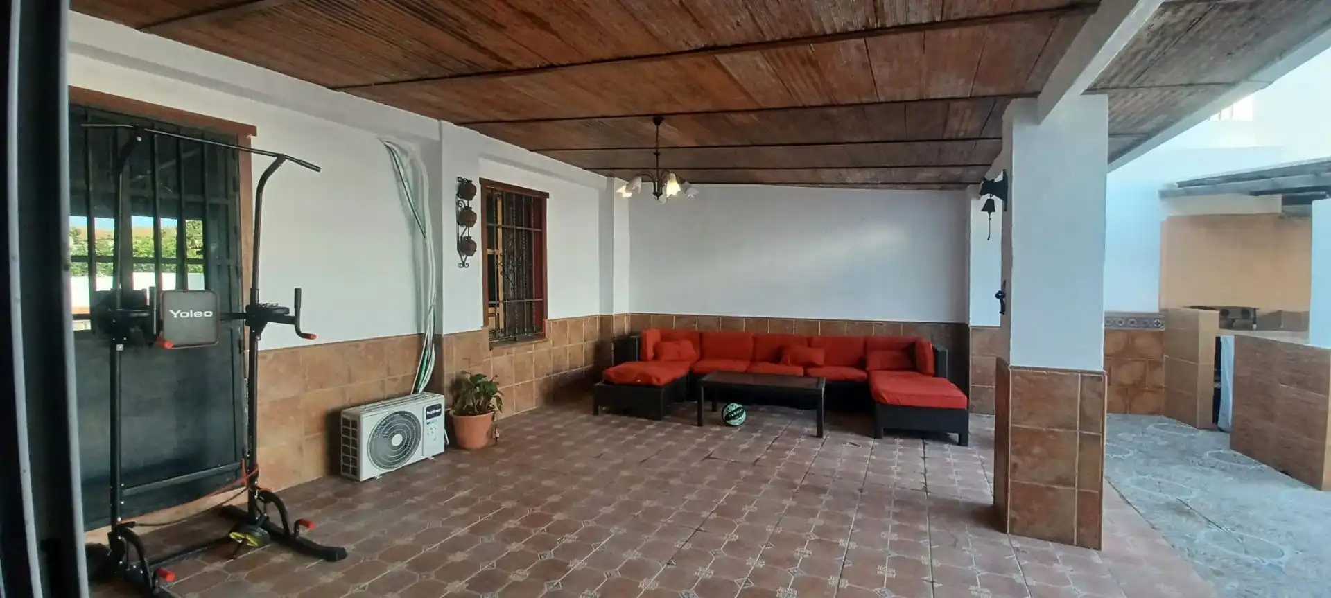 Sala de estar de Casa o chalet en venta en Castilblanco de los Arroyos con Aire acondicionado