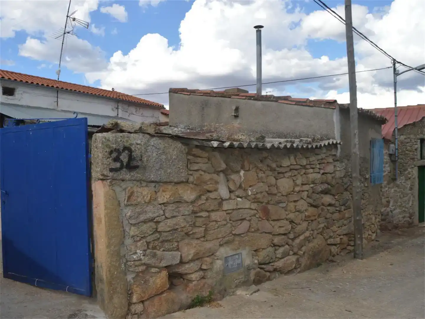 Vista exterior de Casa adosada en venda en Fuentes de Oñoro