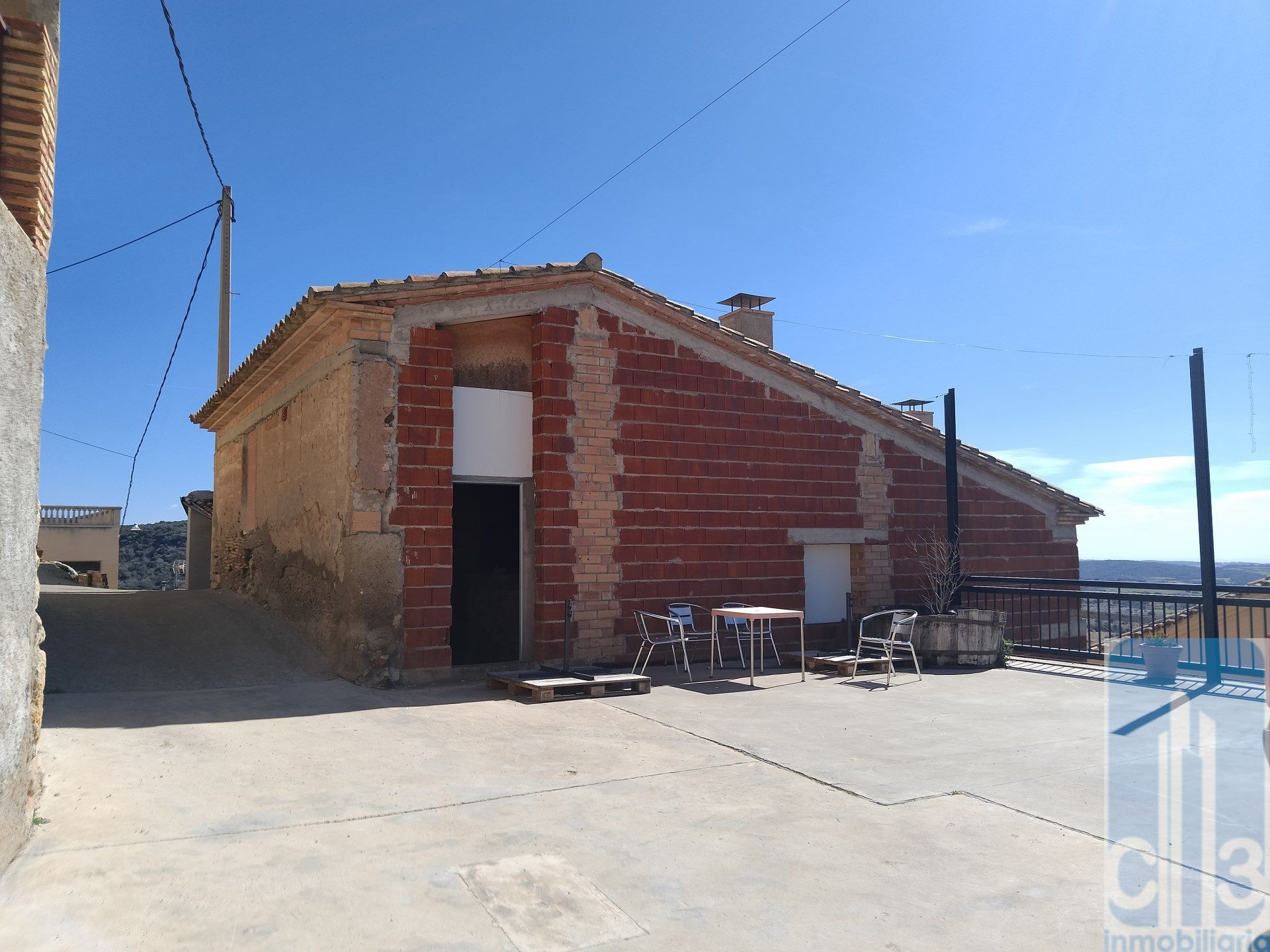 Exterior view of Country house for sale in Azanuy-alins  with Terrace