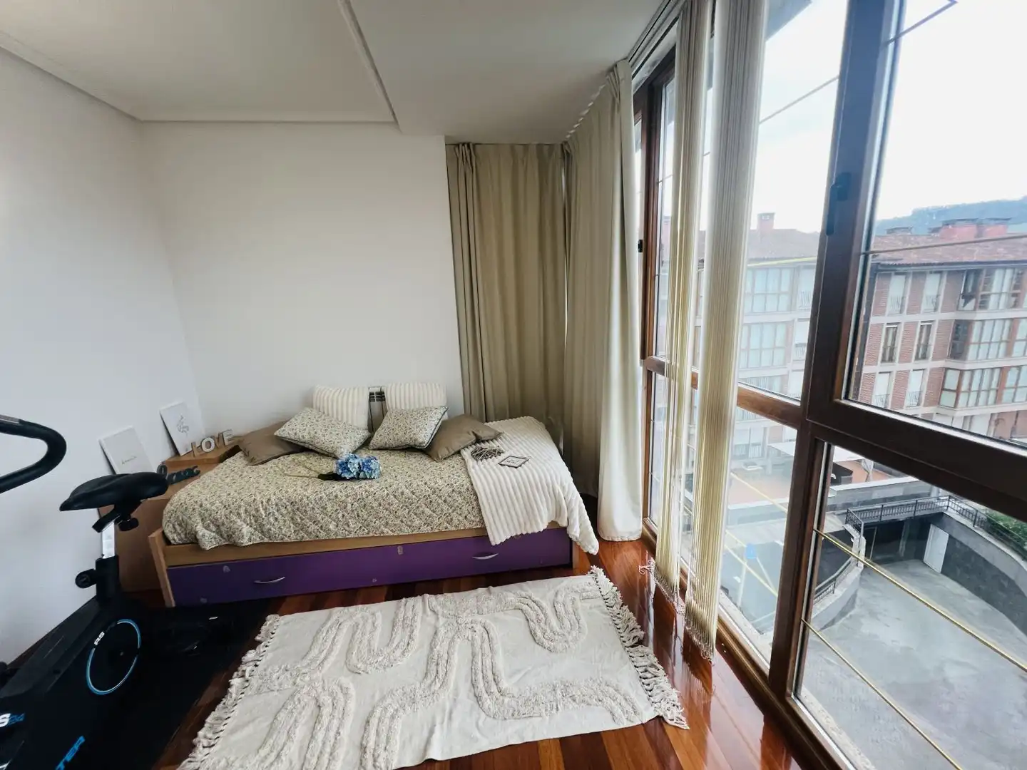 Bedroom of Flat for sale in Voto  with Heating, Parquet flooring and Furnished