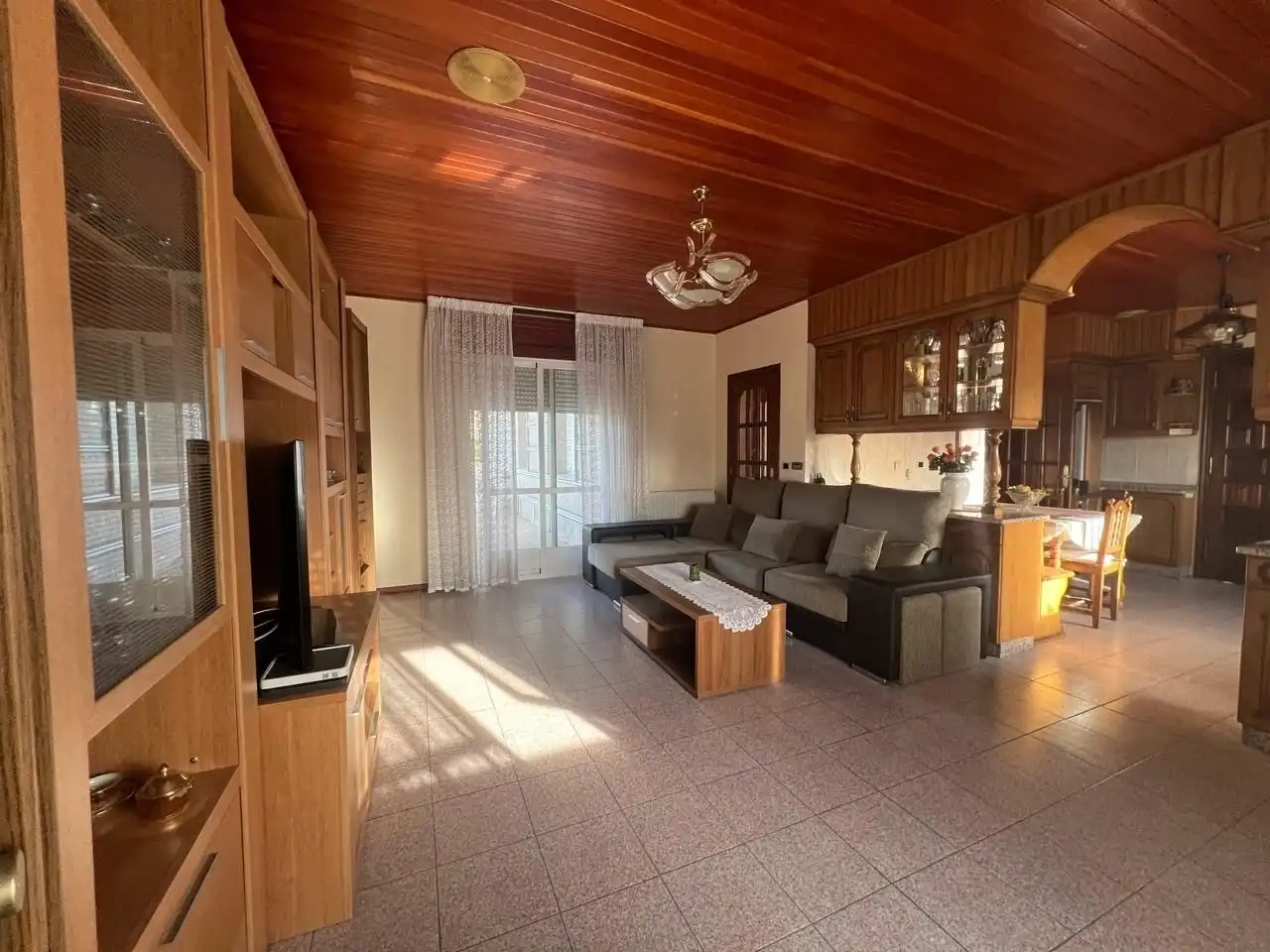 Living room of Houses for sale in Ourense Capital   with Heating, Terrace and Swimming Pool