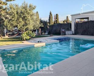 Garden of House or chalet for sale in Oliva  with Air Conditioner, Heating and Private garden