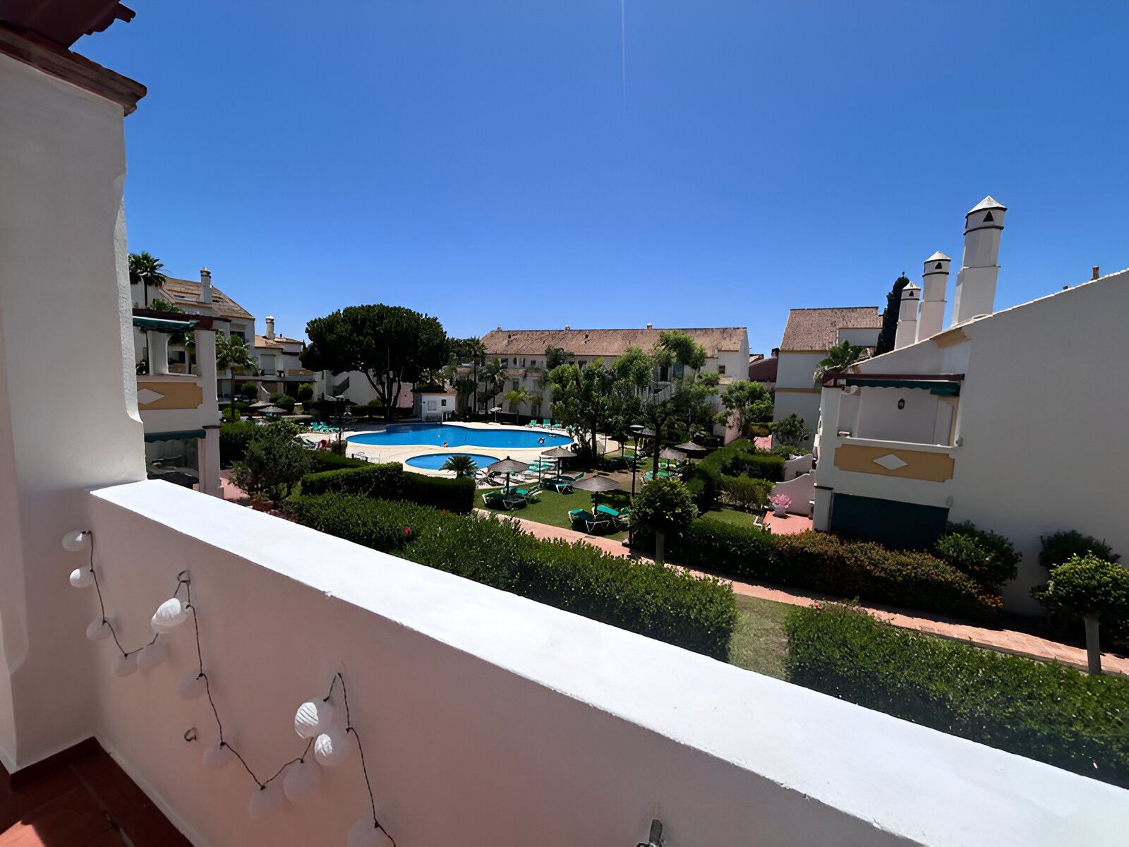 Garden of Apartment to rent in Marbella  with Air Conditioner, Terrace and Storage room
