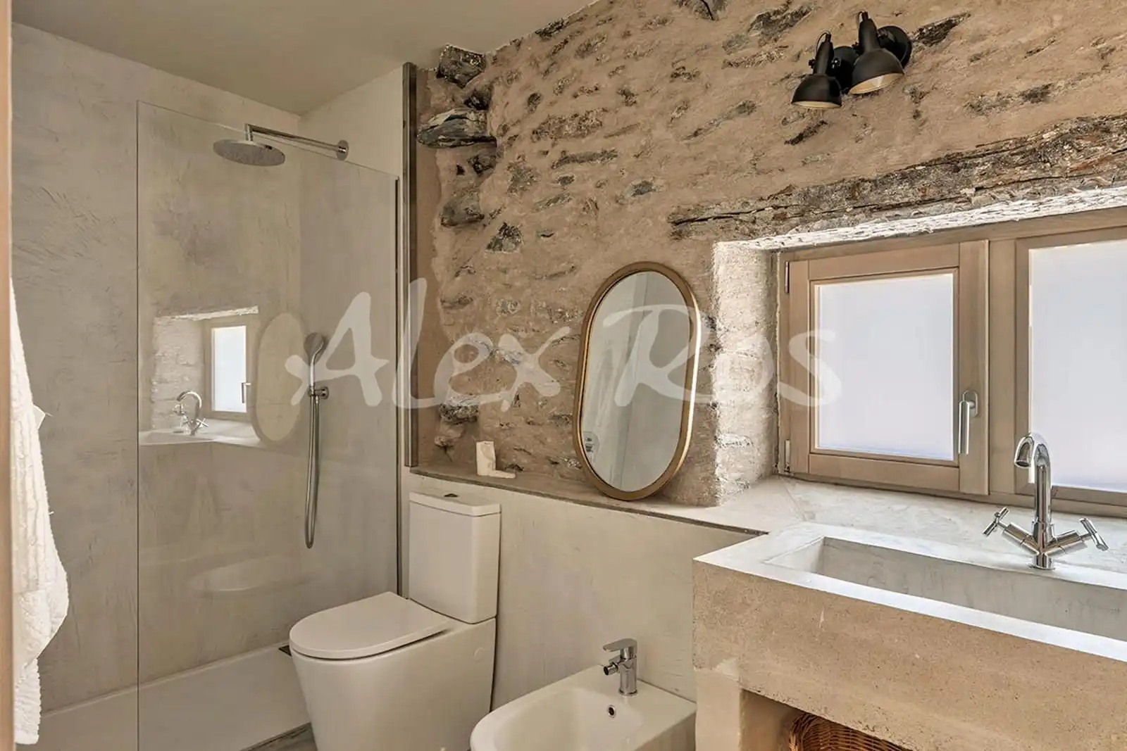 Baño de Casa o chalet en venta en Ger con Calefacción y Jardín privado
