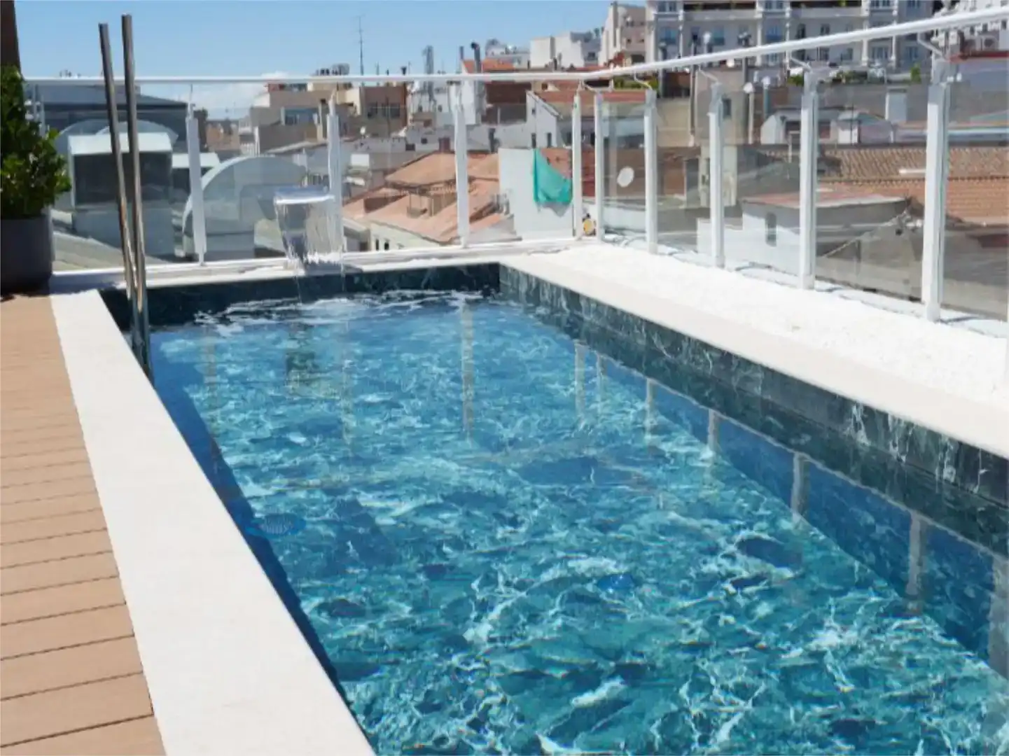 Piscina de Apartament de lloguer en Madrid amb Aire condicionat, Piscina i Moblat