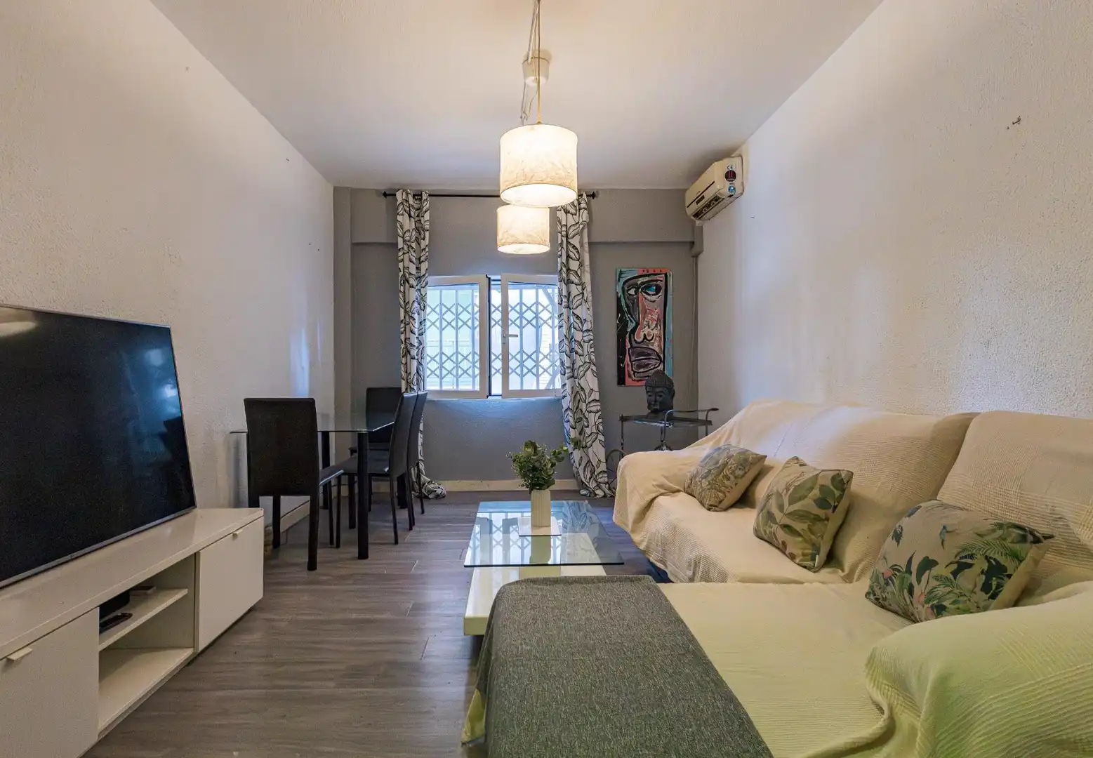 Living room of Flat for sale in Murcia  with Air Conditioner