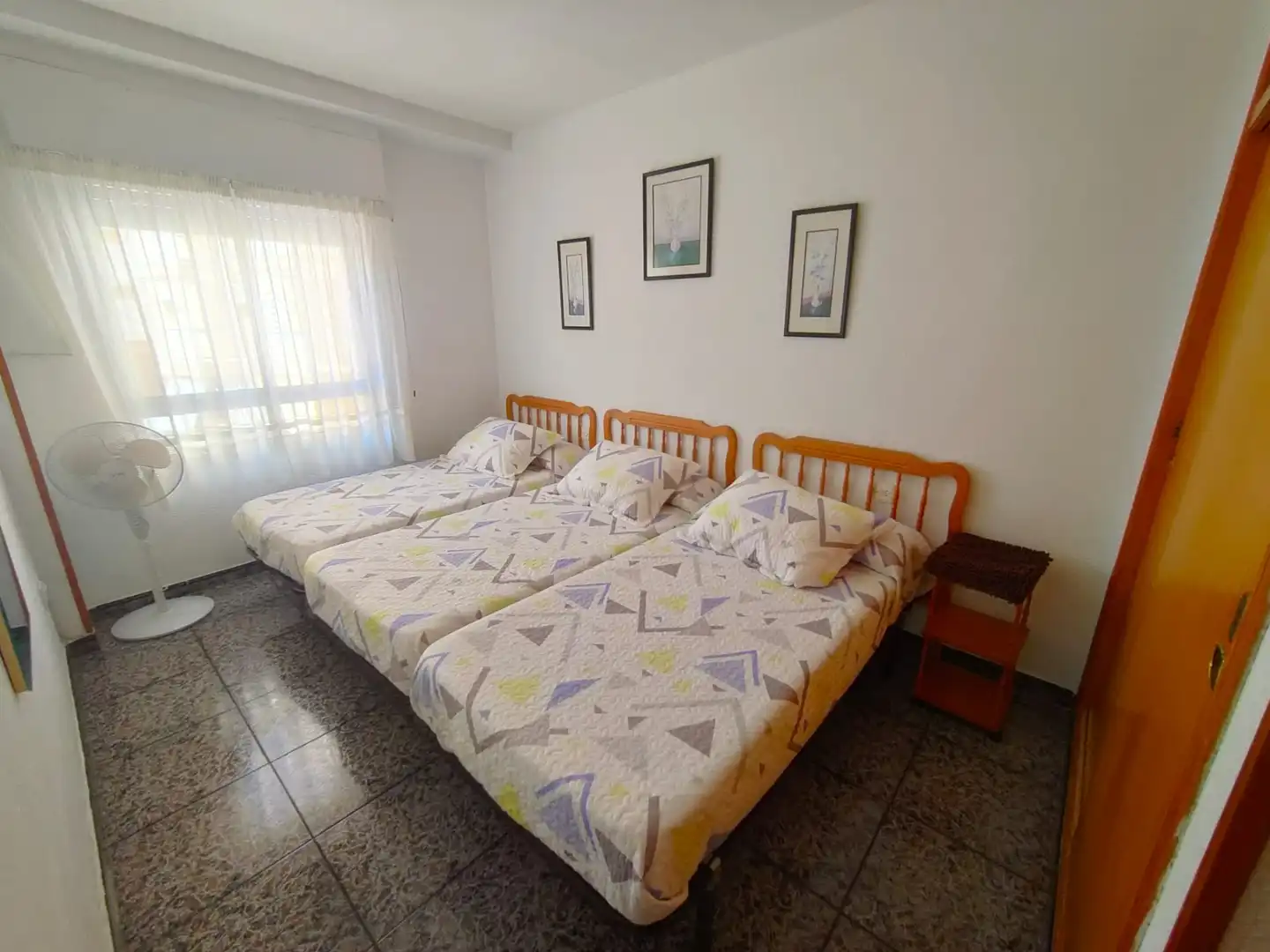 Bedroom of Flat for rent in Santa Pola  with Air Conditioner, Heating and Terrace