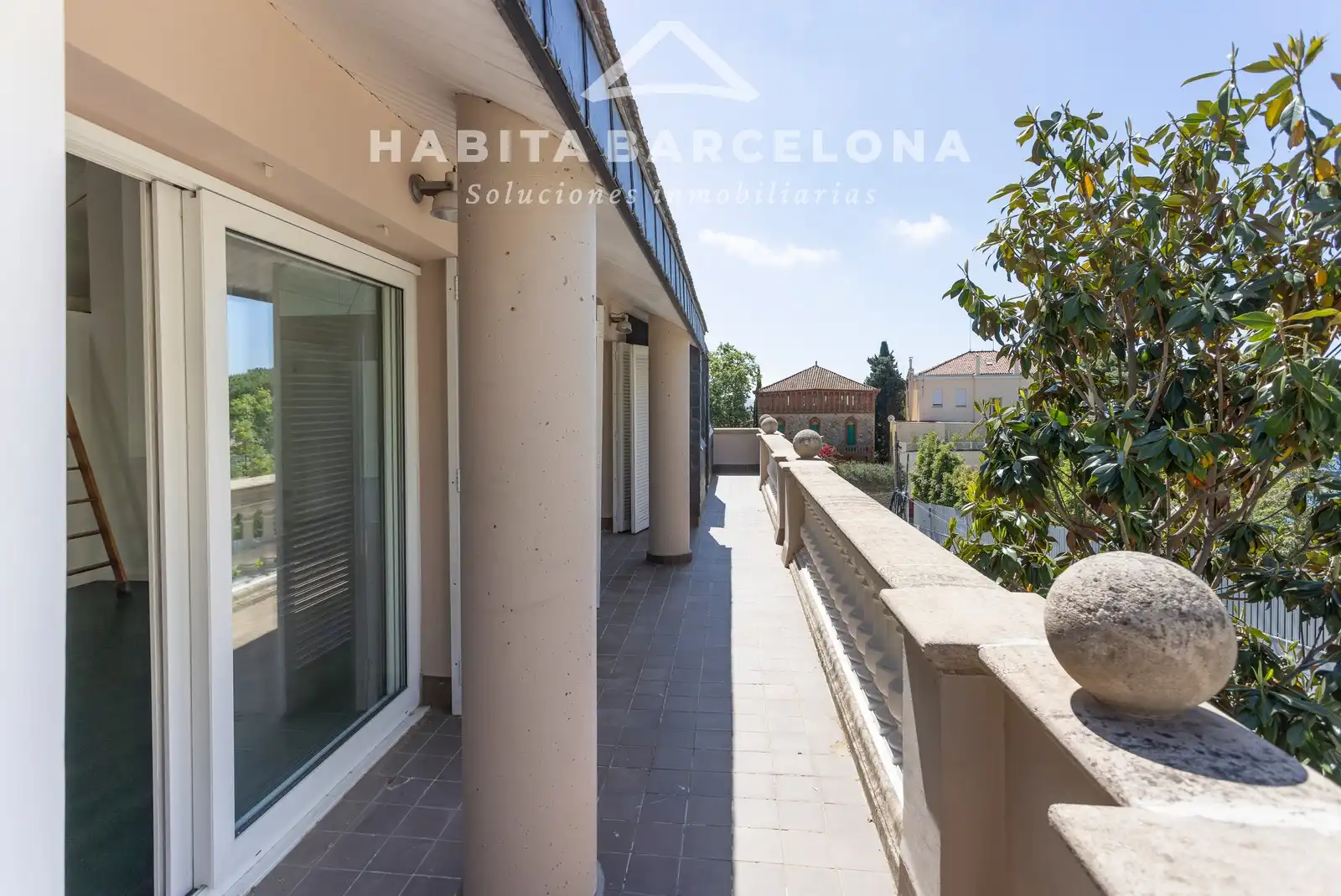 Terrassa de Casa o xalet de lloguer en Barcelona amb Aire condicionat, Calefacció i Jardí privat