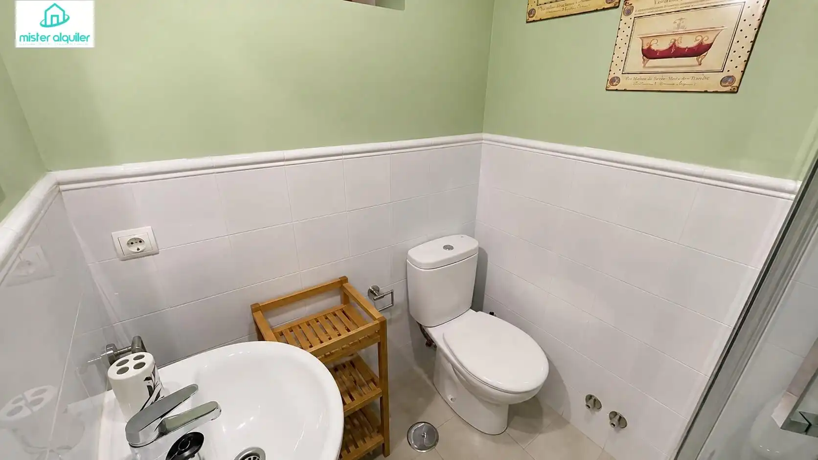 Bathroom of Apartments for rent in El Campello  with Air Conditioner, Heating and Terrace