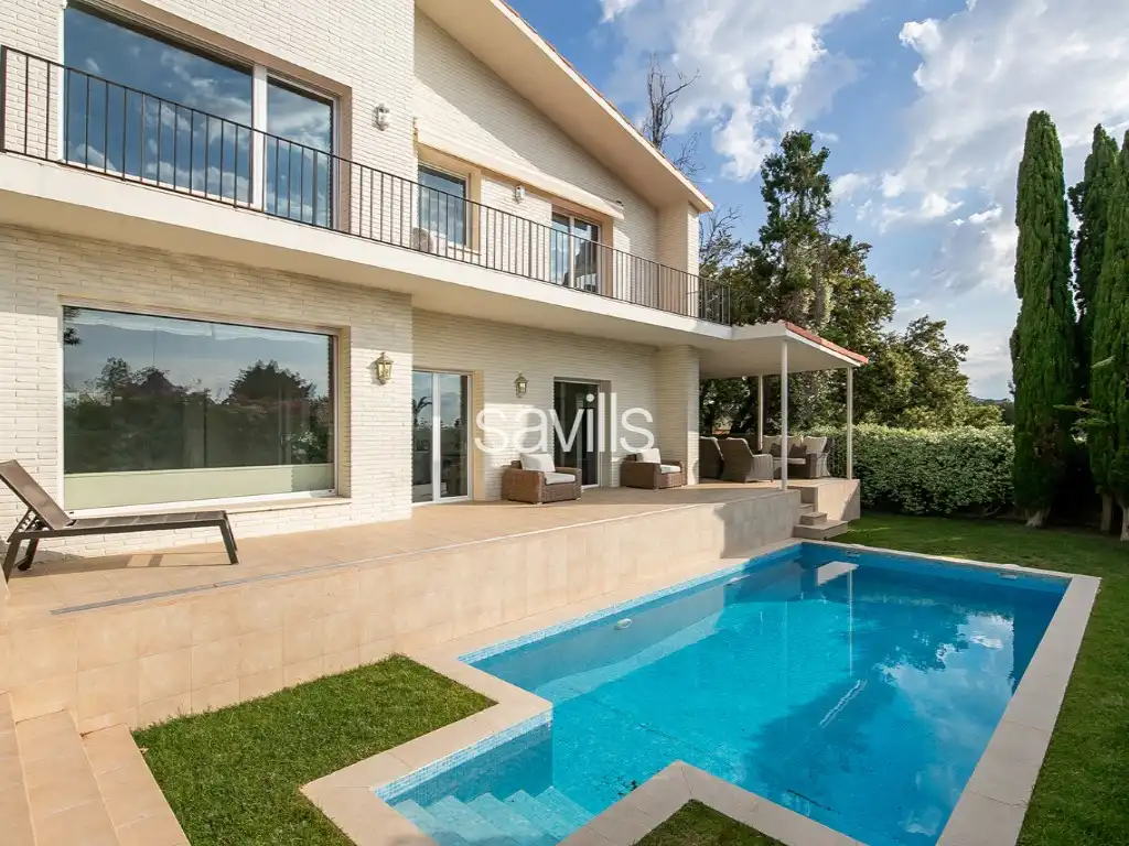 Piscina de Casa o xalet de lloguer en Barcelona amb Moblat