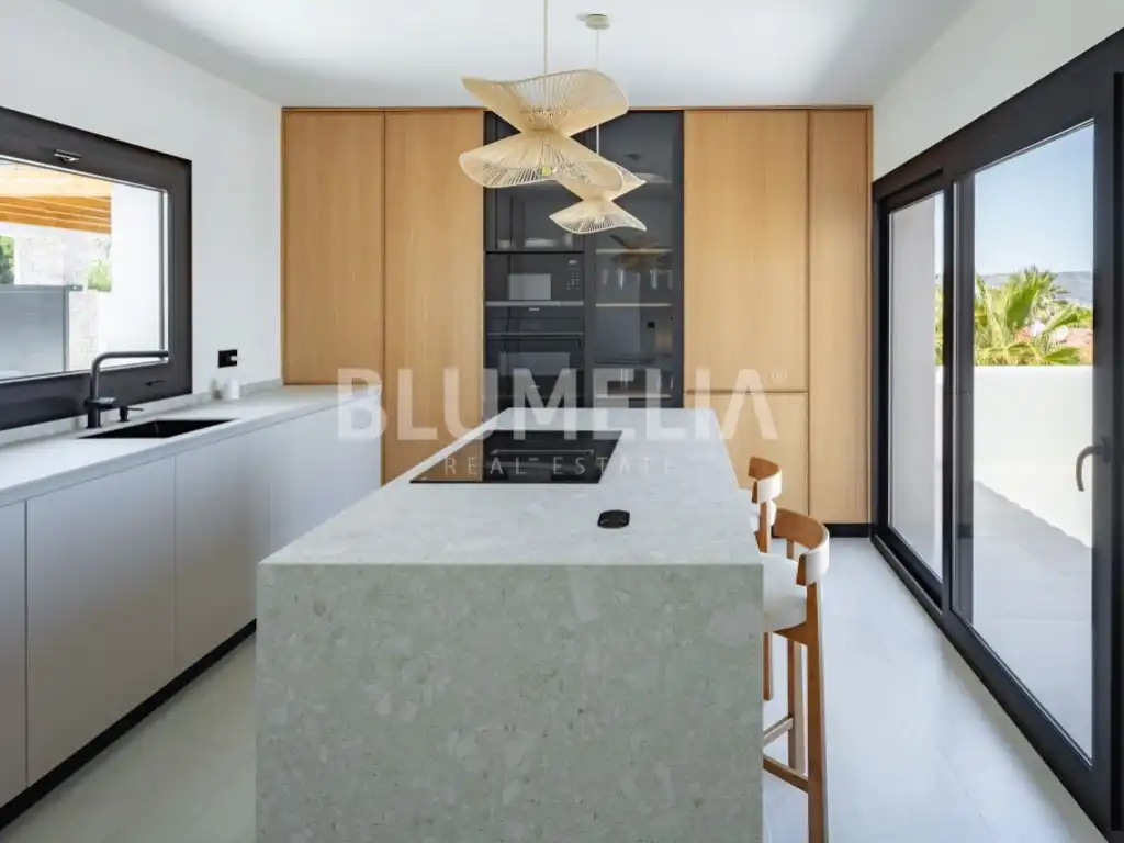 Cocina de Casa o chalet en venta en Jávea / Xàbia con Aire acondicionado y Calefacción