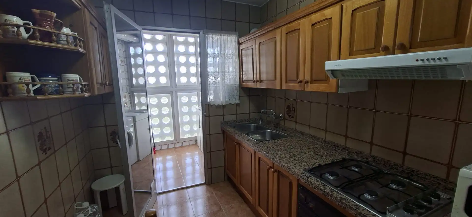 Cuina de Pis en venda en Málaga amb Aire condicionat i Terrassa