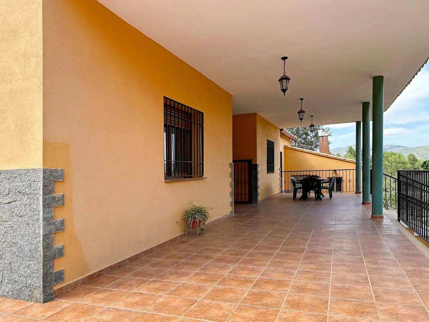 Terrace of Country homes for sale in Useras /  Les Useres  with Private garden, Terrace and Storage room
