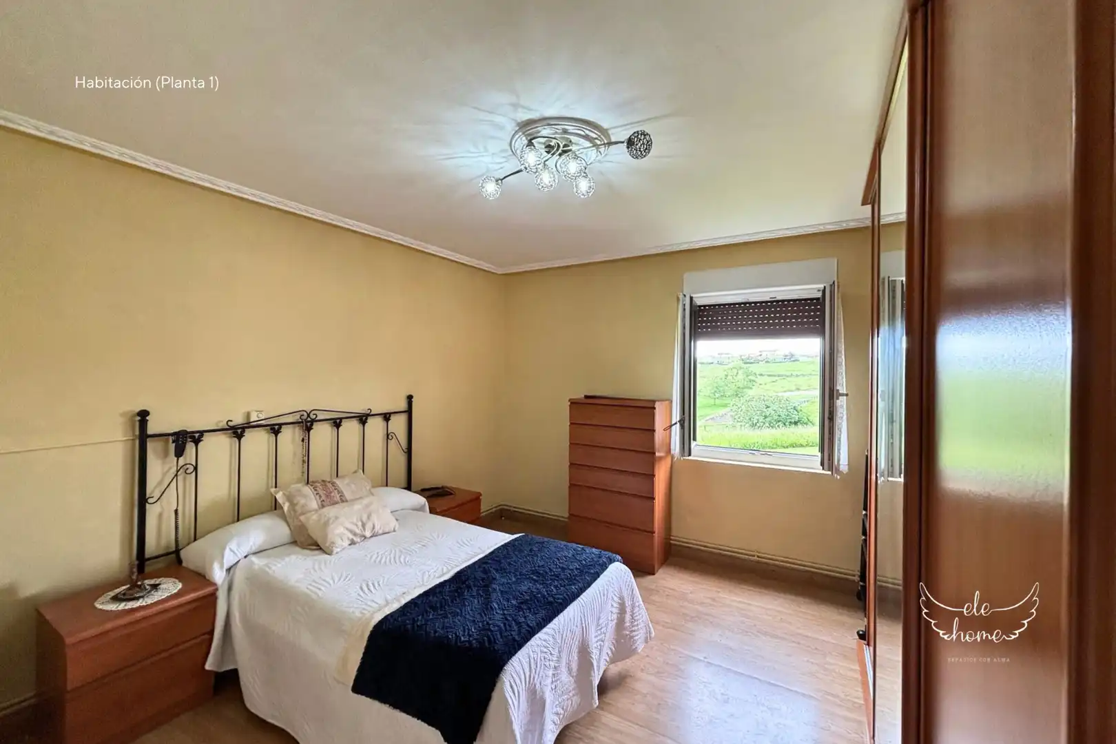 Schlafzimmer von Country house zum Verkauf in Miengo mit Heizung, Privatgarten und Terrasse