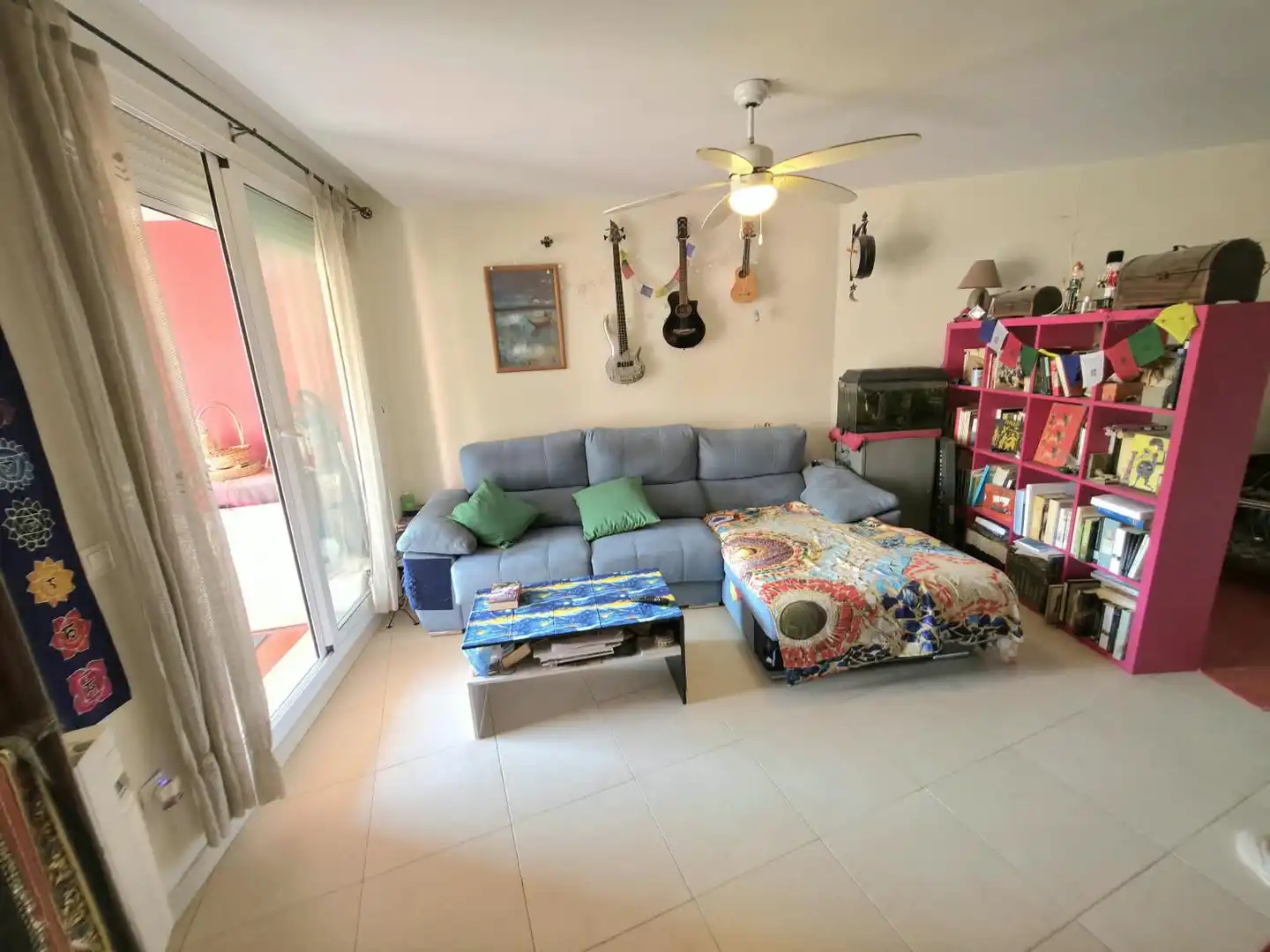 Sala d'estar de Apartament en venda en Dénia amb Aire condicionat, Calefacció i Terrassa