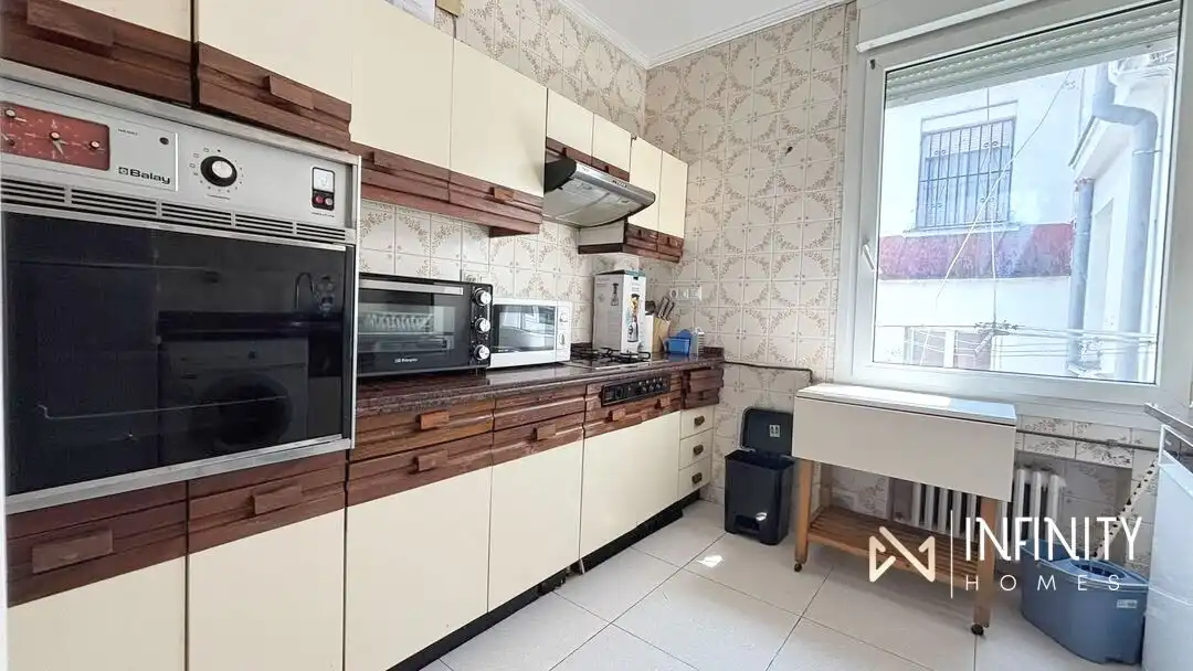 Kitchen of Flat for rent in Bilbao   with Heating, Terrace and Balcony