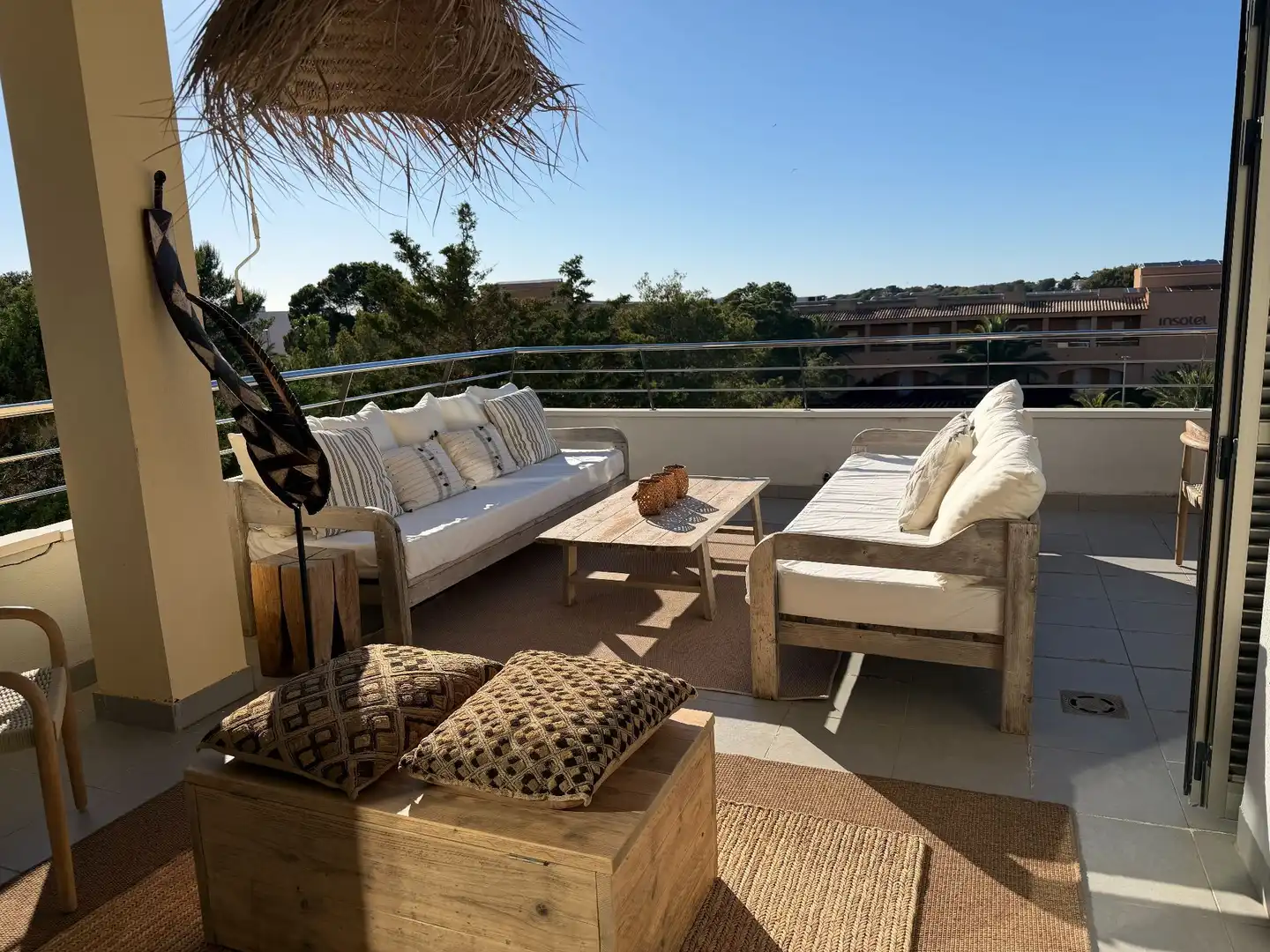 Terrassa de Apartament en venda en Sant Josep de sa Talaia amb Aire condicionat, Calefacció i Terrassa