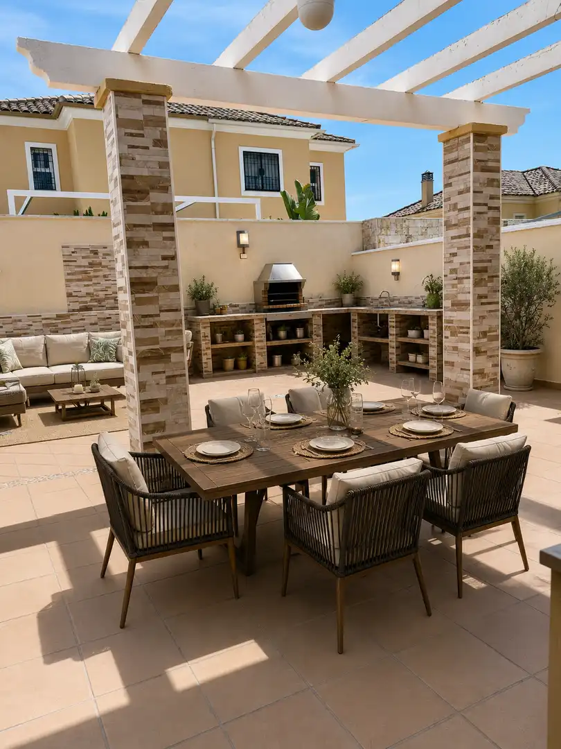 Terrace of Houses for sale in Málaga  with Air Conditioner, Heating and Private garden