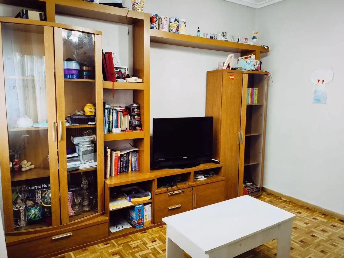 Sala d'estar de Pis en venda en Burgos amb Calefacció i Moblat