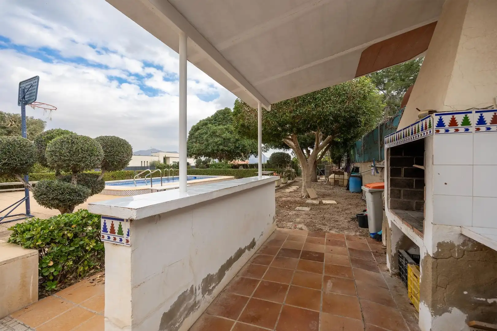 Terrassa de Casa o xalet en venda en Orihuela amb Aire condicionat, Jardí privat i Terrassa