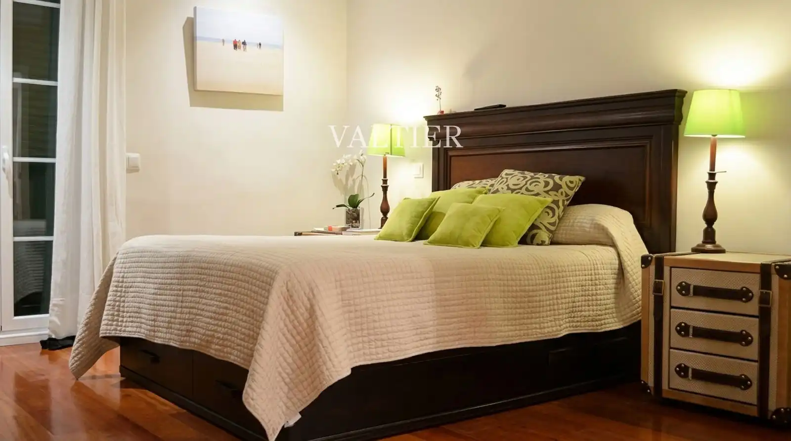 Bedroom of Flat for rent in Madrid  with Air Conditioner