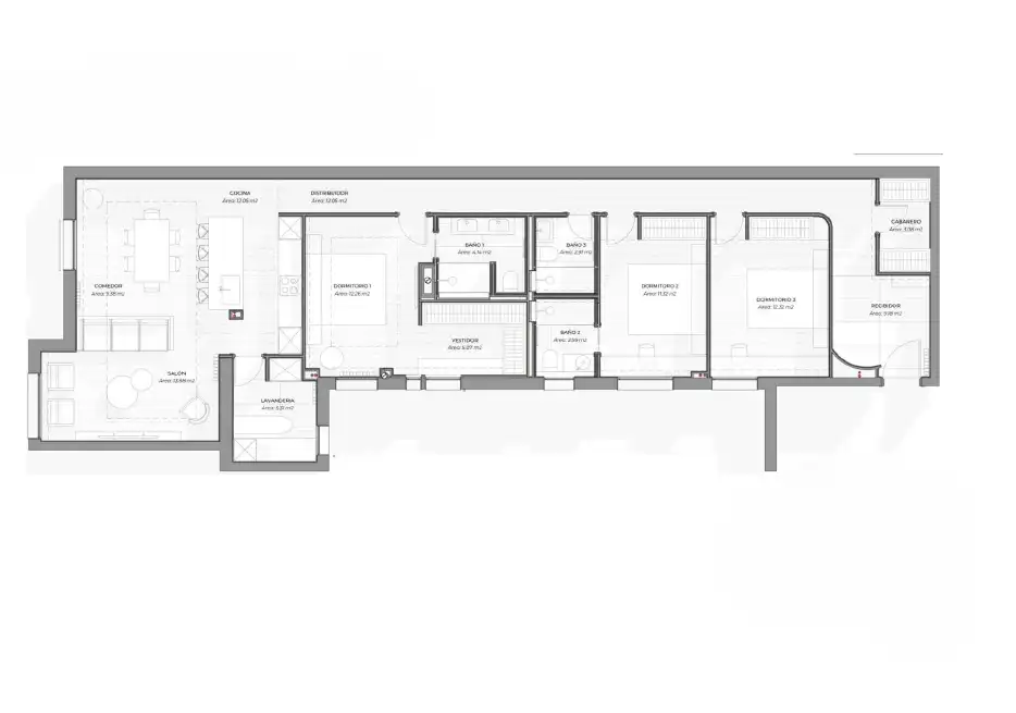 Appartement avec ascenseur à vendre à Calle de Modesto Lafuente, imagen 37