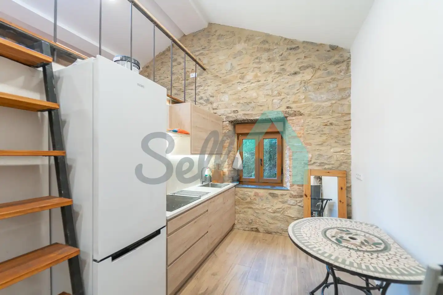 Kitchen of Houses for rent in Mieres (Asturias)  with Heating, Private garden and Parquet flooring