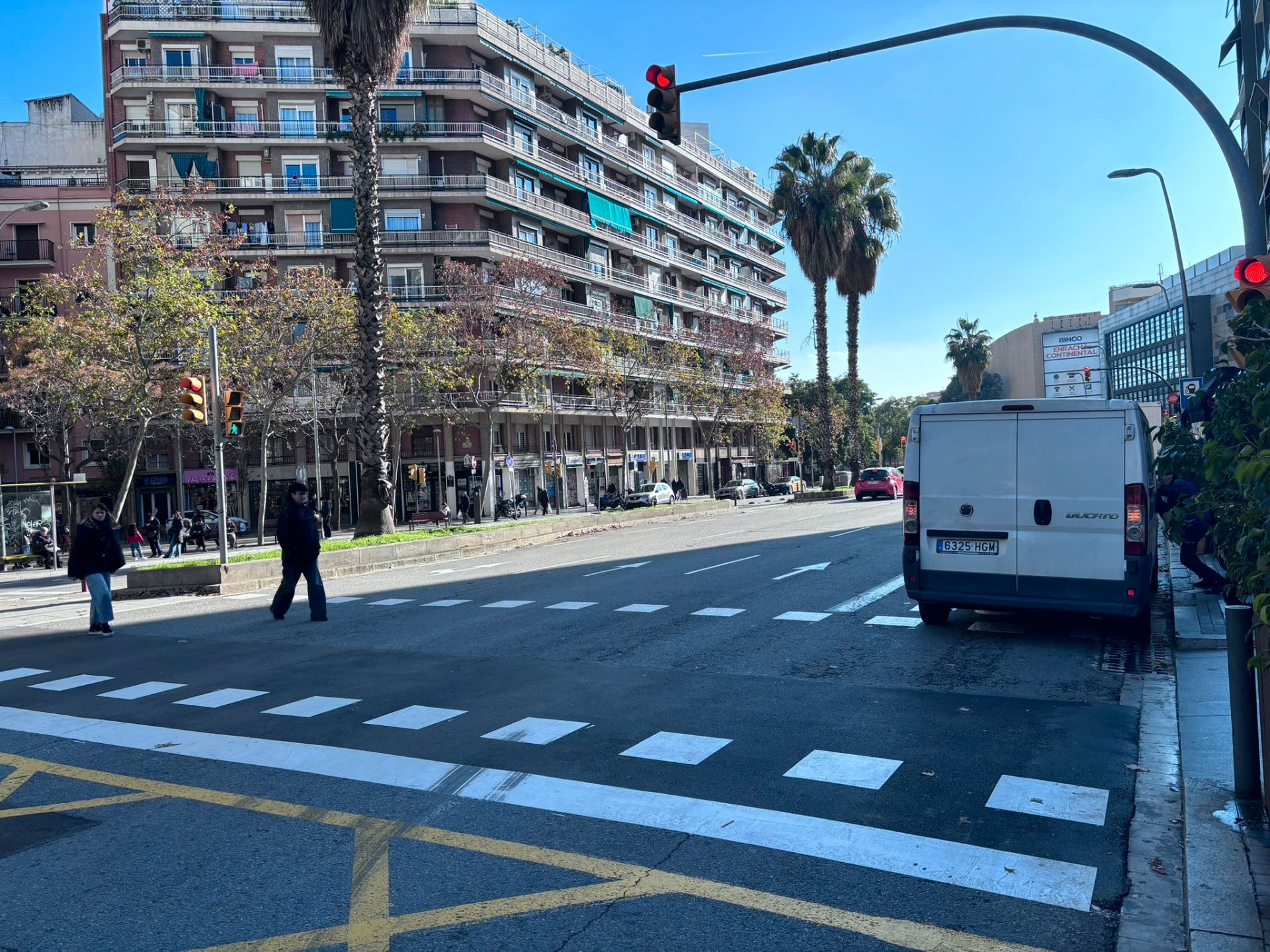 Außenansicht von Geschaftsraum miete in L'Hospitalet de Llobregat mit Alarm