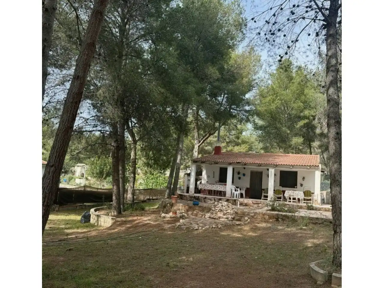 Jardí de Casa o xalet en venda en Tibi amb Calefacció i Jardí privat