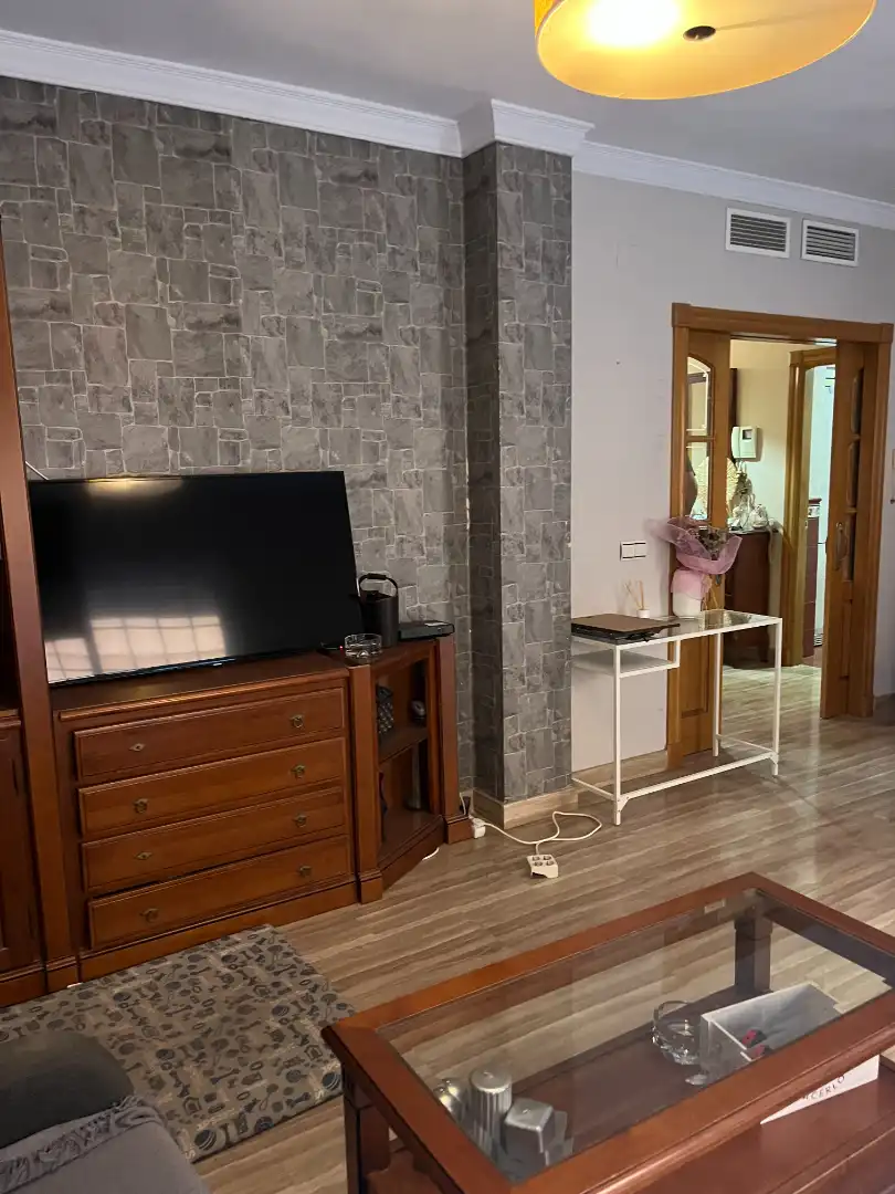 Sala de estar de Casa adosada en venta en Cártama con Amueblado