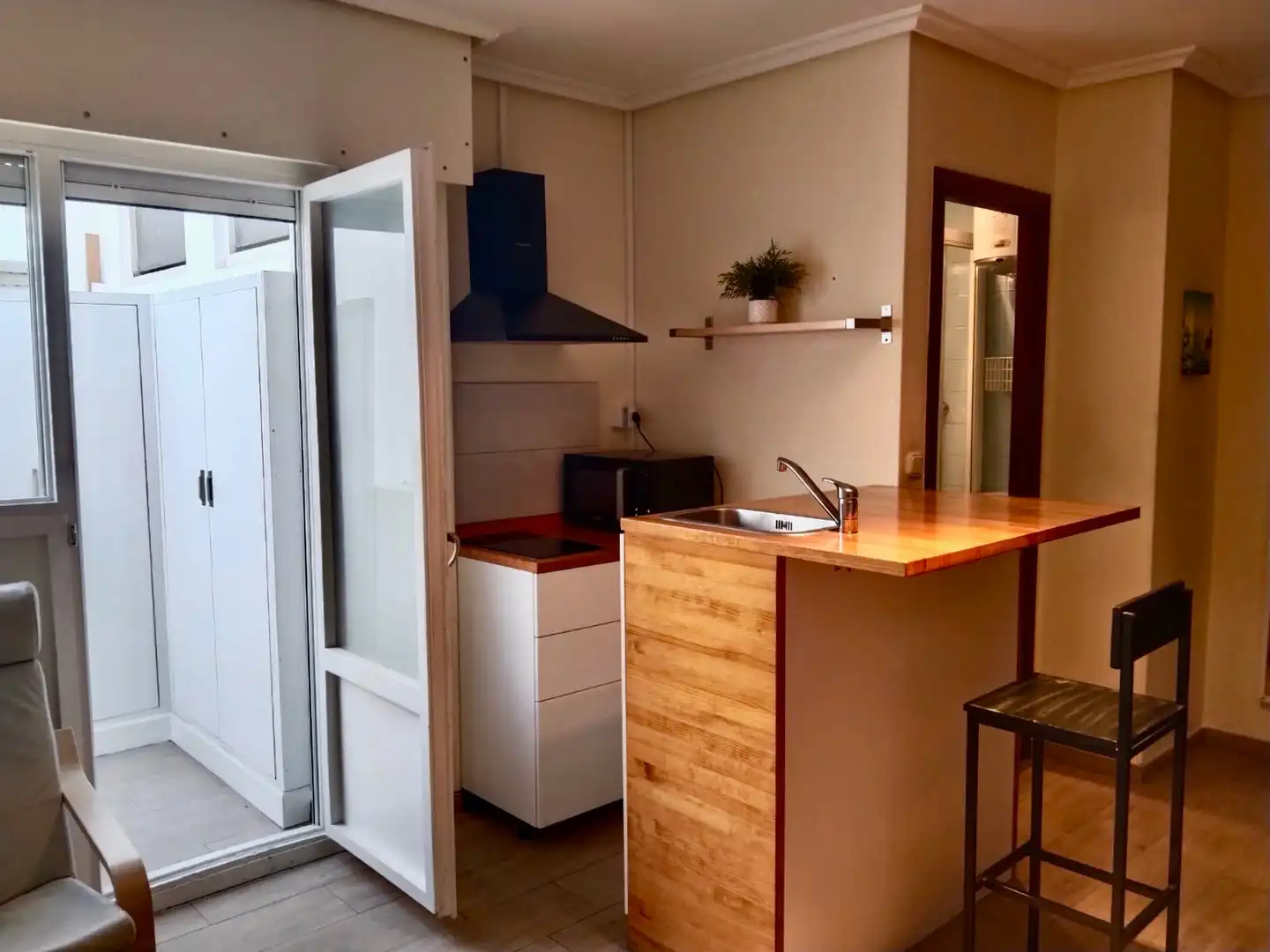 Küche von Loft zum Verkauf in Donostia - San Sebastián  mit Möbliert