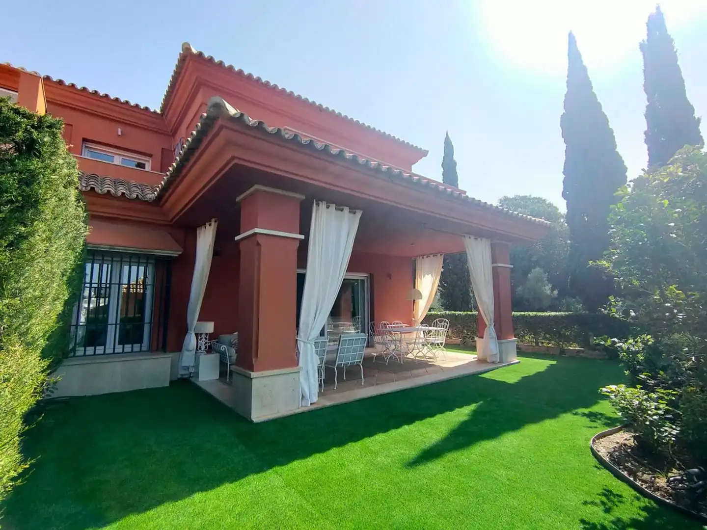Terrassa de Casa adosada de lloguer en Marbella amb Terrassa