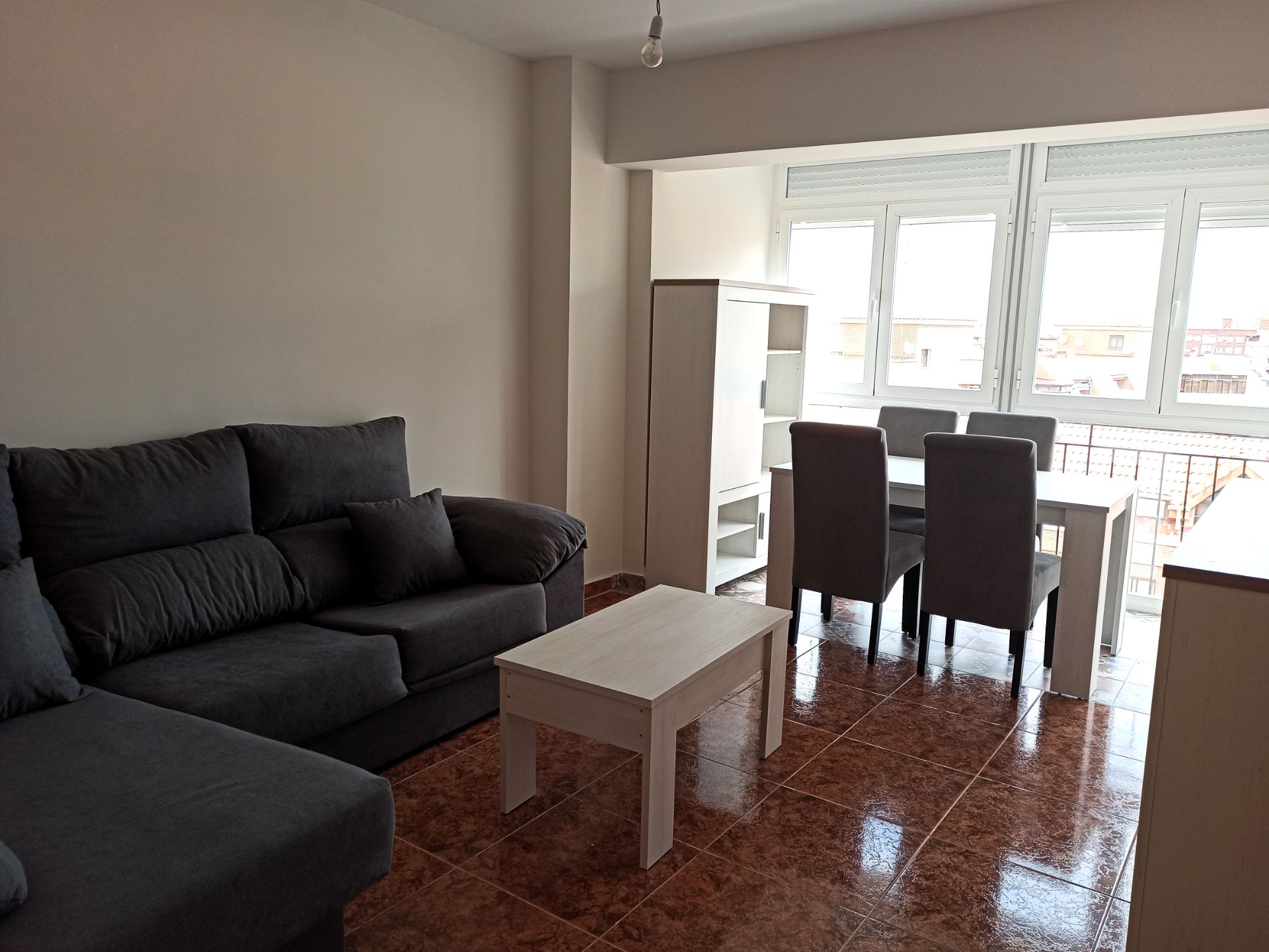 Living room of Flat for rent in Talavera de la Reina  with Air Conditioner, Terrace and Furnished