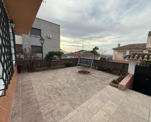 Terrace of Single-family semi-detached to rent in Cájar  with Air Conditioner and Private garden