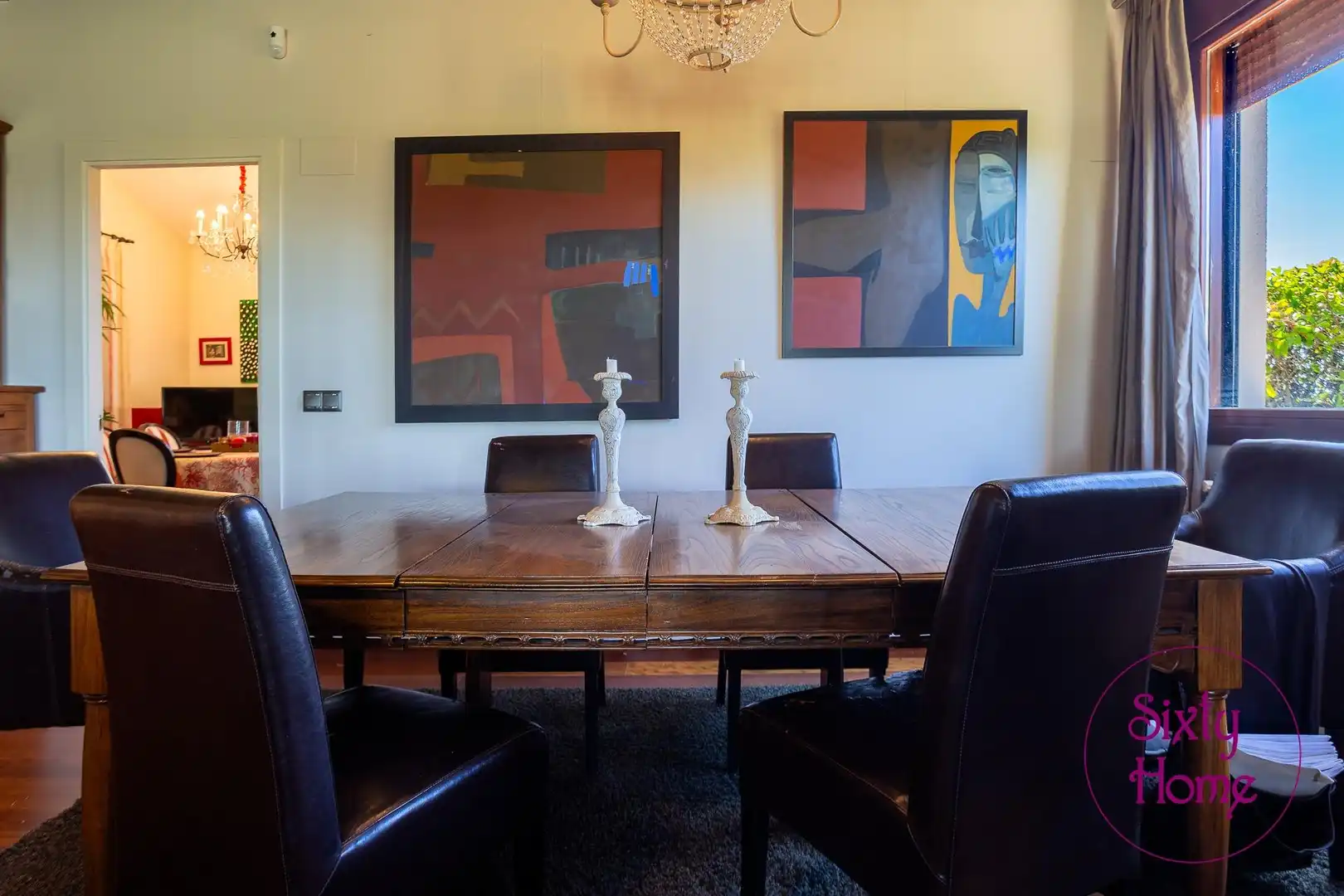 Comedor de Casa o chalet en venta en Jaca con Calefacción, Jardín privado y Parquet
