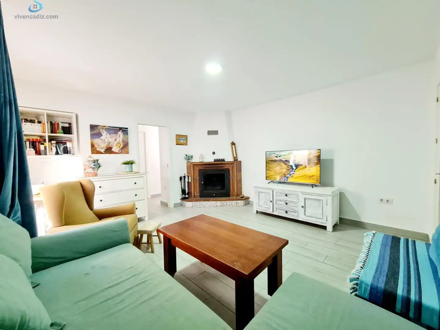 Sala d'estar de Casa o xalet en venda en San Fernando amb Traster