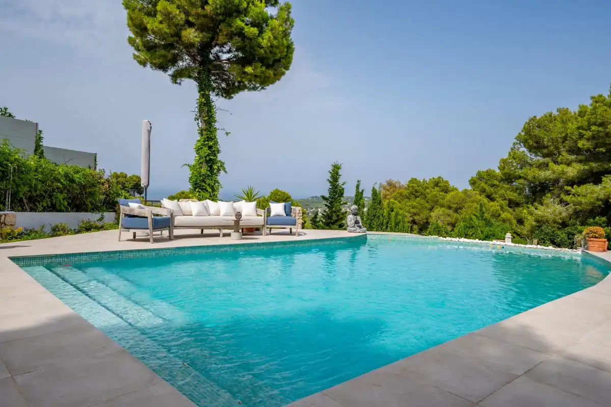 Piscina de Casa o xalet en venda en Jávea / Xàbia amb Aire condicionat, Calefacció i Jardí privat