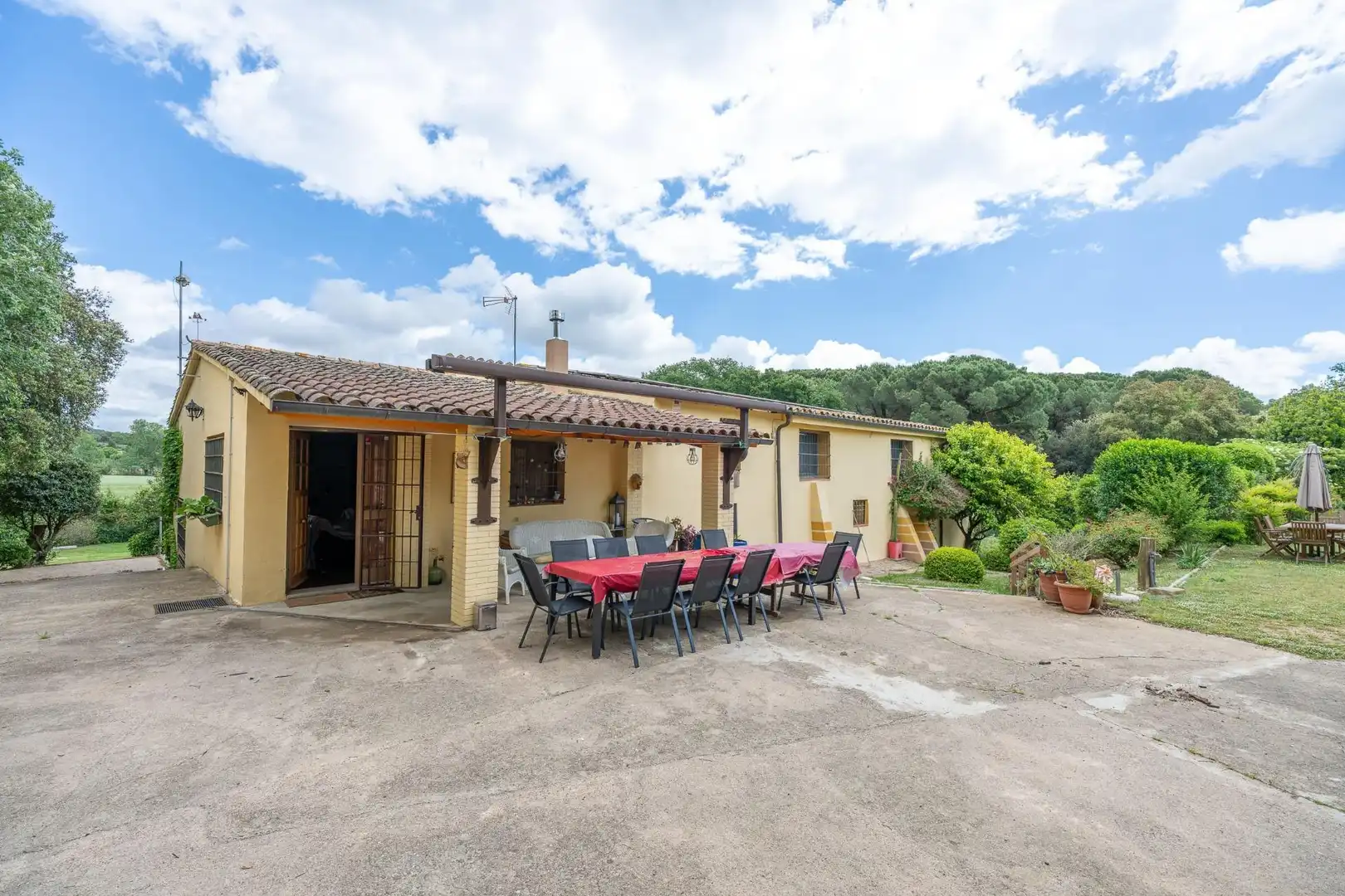 Terraza de Finca rústica en venta en Bescanó con Calefacción, Jardín privado y Trastero