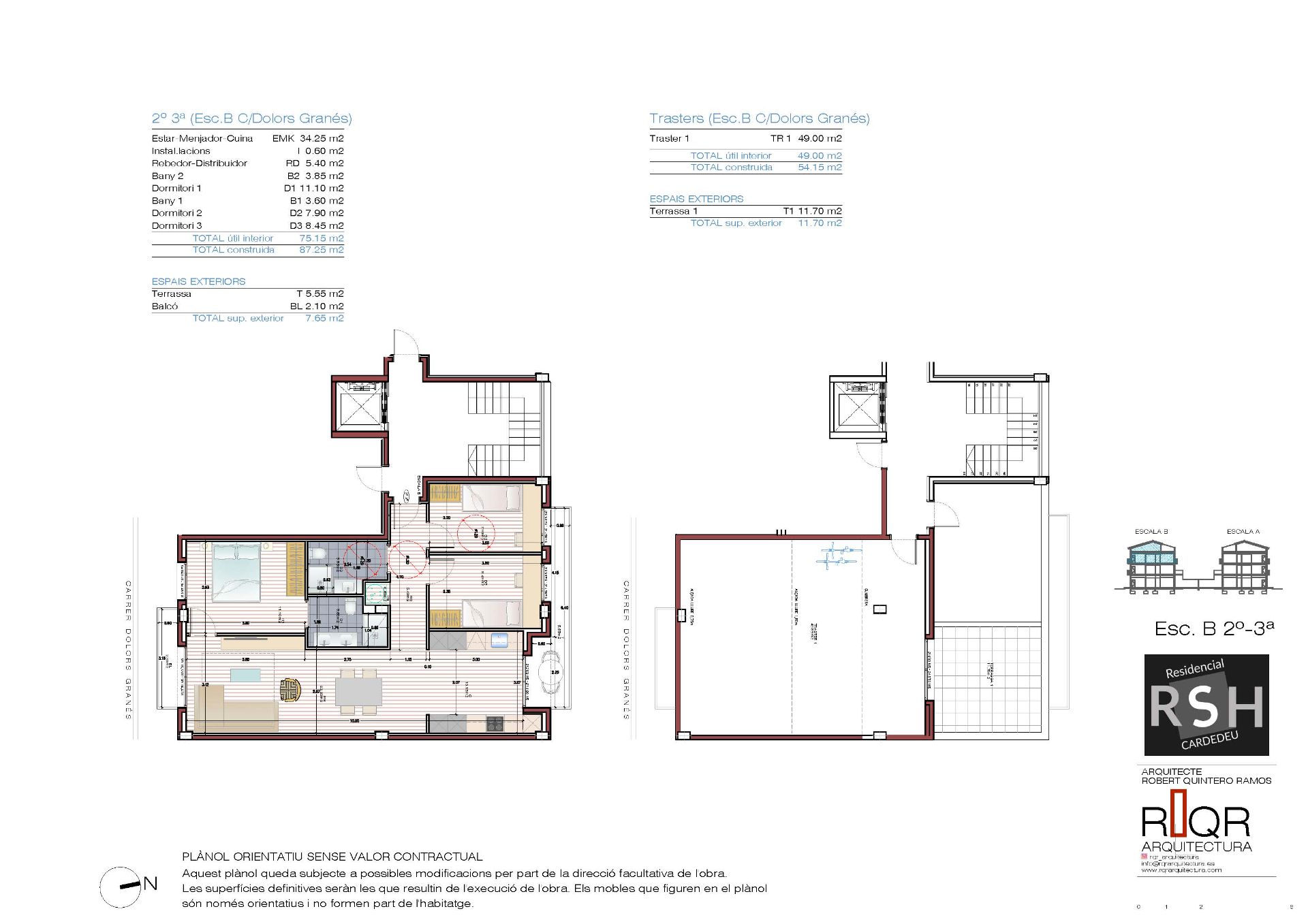 Dachboden zum Verkauf in Cardedeu mit Klimaanlage, Heizung und Parkett