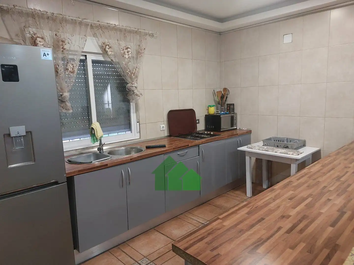 Cocina de Casa o chalet en venta en Montijo con Aire acondicionado, Piscina y TV