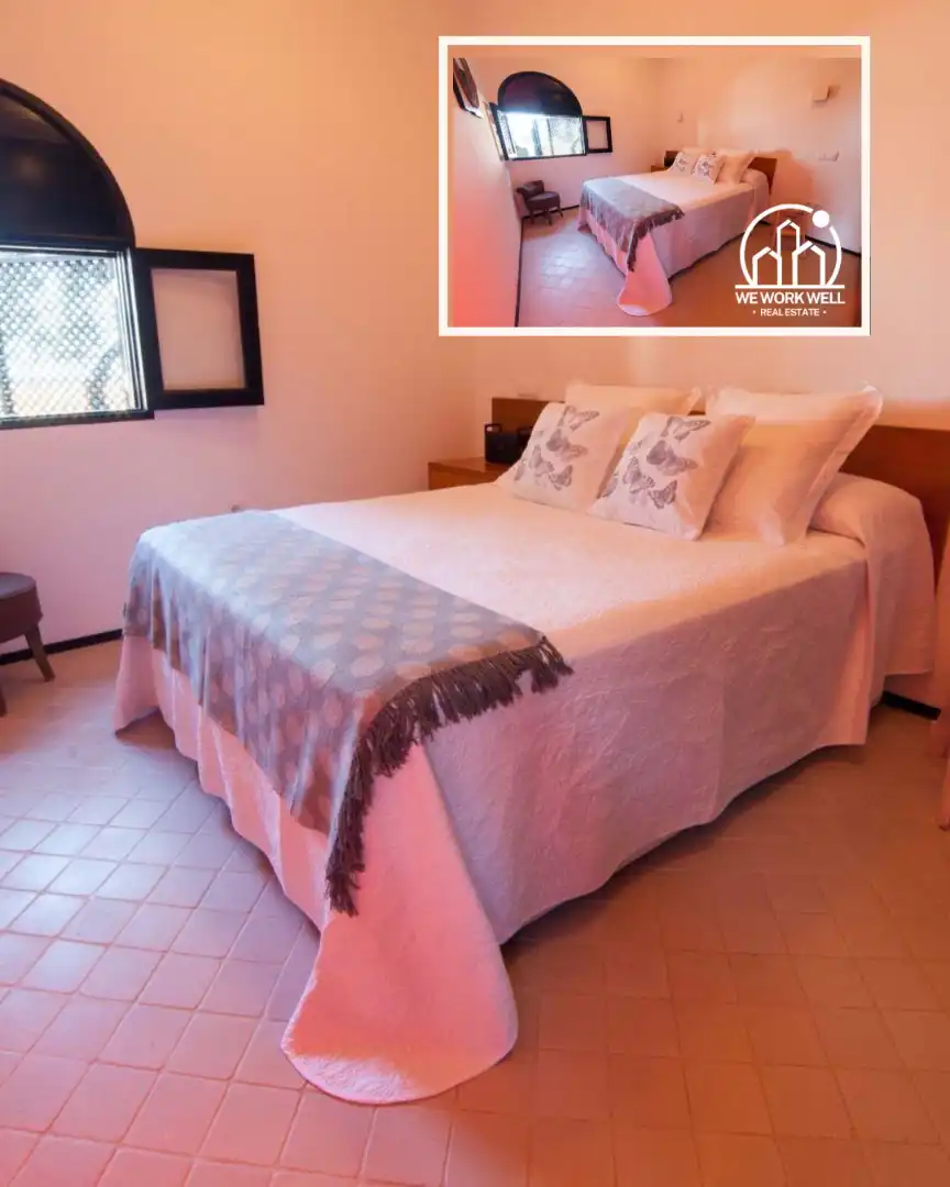 Dormitori de Casa o xalet en venda en La Oliva amb Aire condicionat, Jardí privat i Parquet