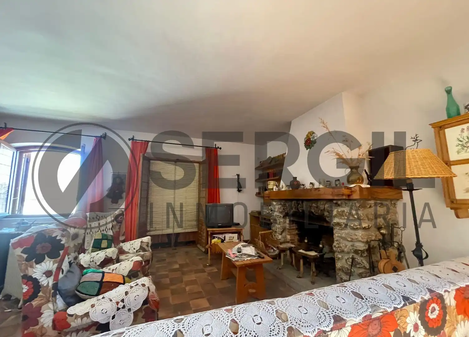 Living room of Houses for sale in Brieva  with Heating, Private garden and Storage room