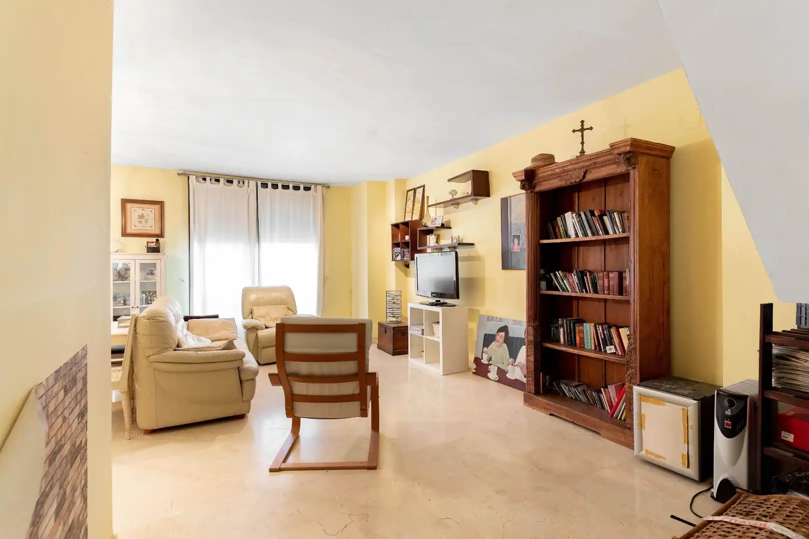 Living room of Duplexes for sale in Brenes  with Air Conditioner, Terrace and Balcony