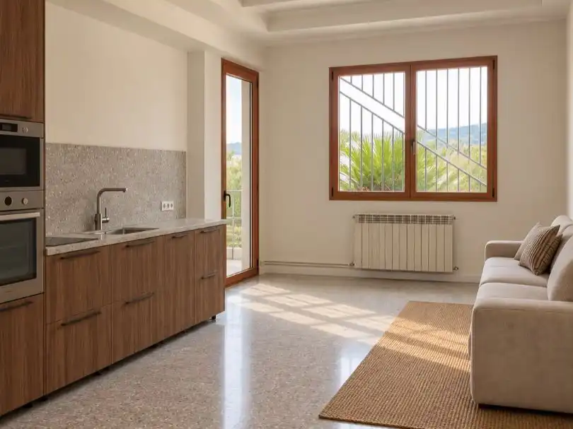 Kitchen of Flat for share in Matadepera, Barcelona