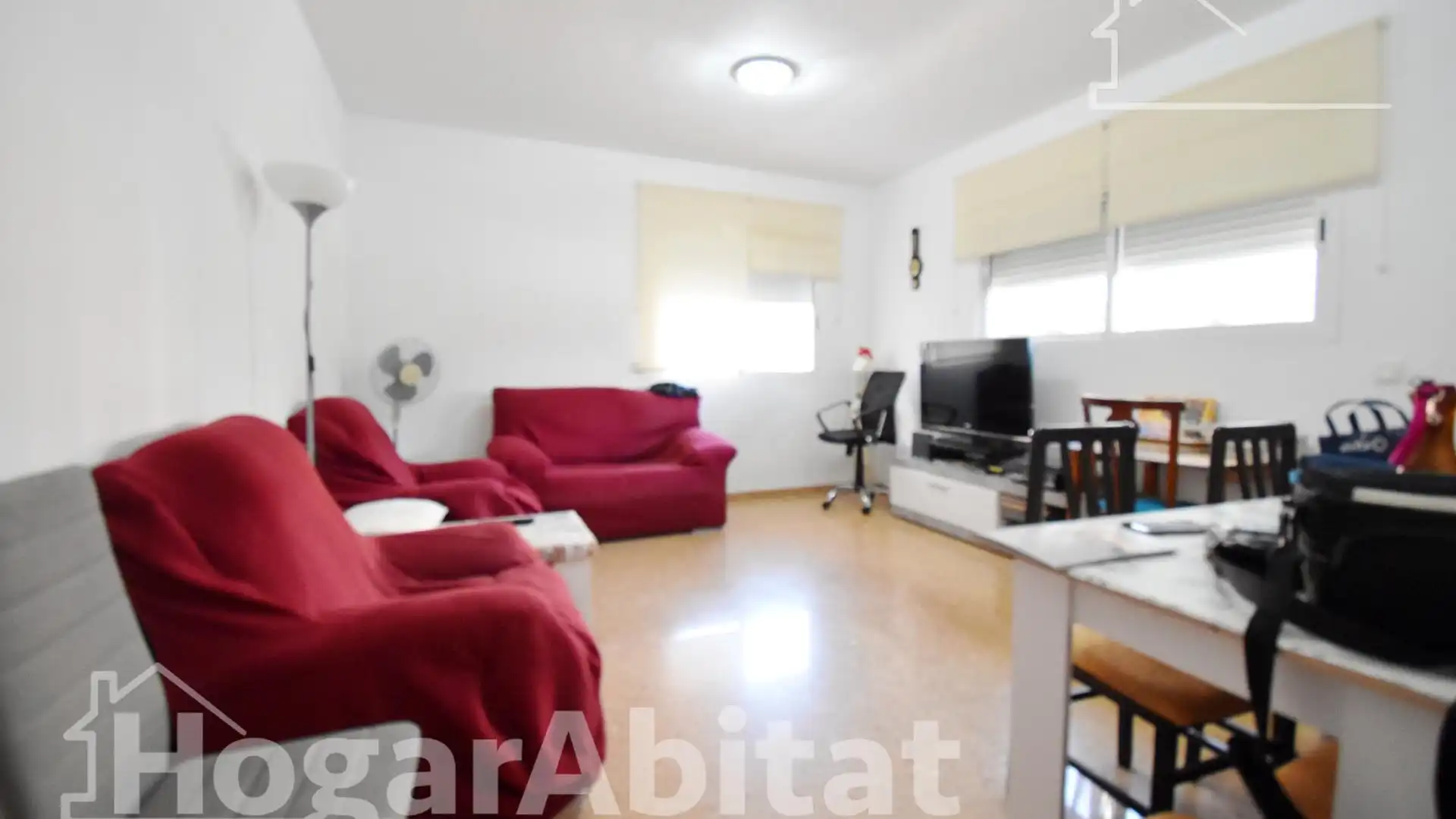 Sala de estar de Piso en venta en Piles con Trastero, Amueblado y Alarma