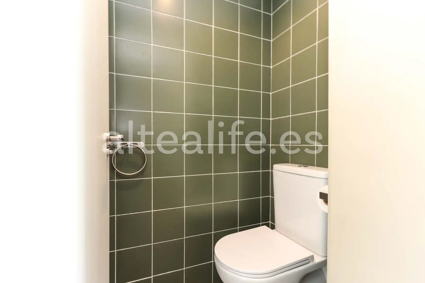 Baño de Casa adosada en venta en Altea con Aire acondicionado, Parquet y Balcón
