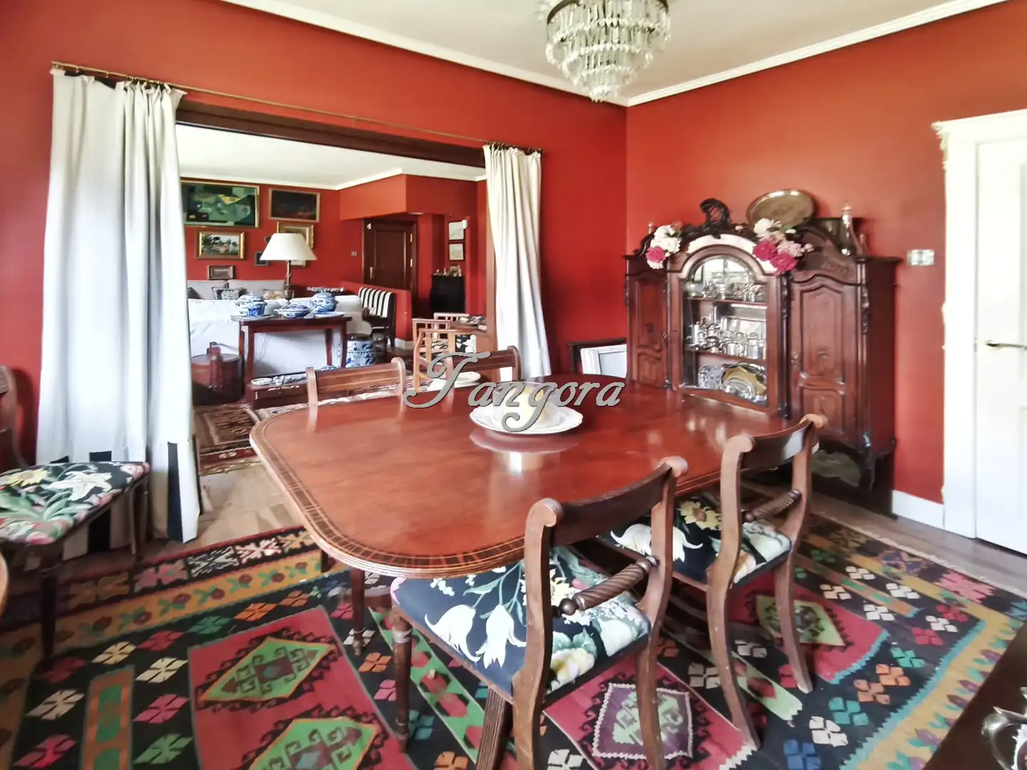 Comedor de Piso en venta en Getxo  con Calefacción, Parquet y Trastero