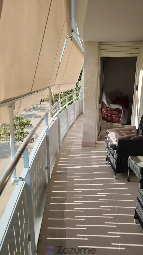 Terraza de Piso de alquiler en Terrassa con Calefacción, Terraza y Amueblado