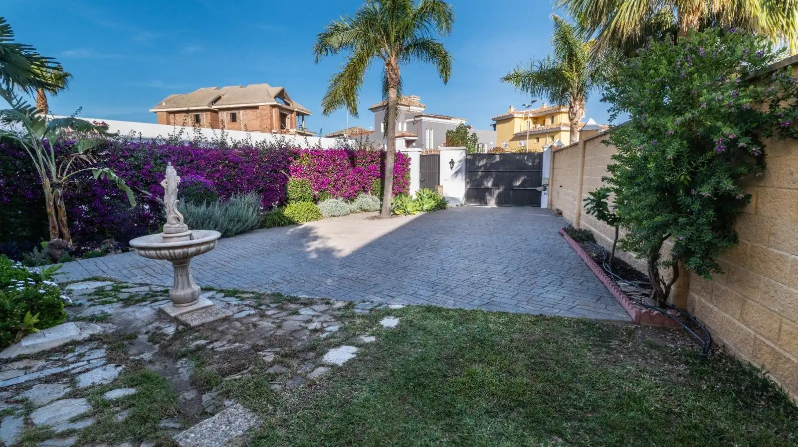 Garden of Houses for sale in Benalmádena  with Private garden, Terrace and Storage room