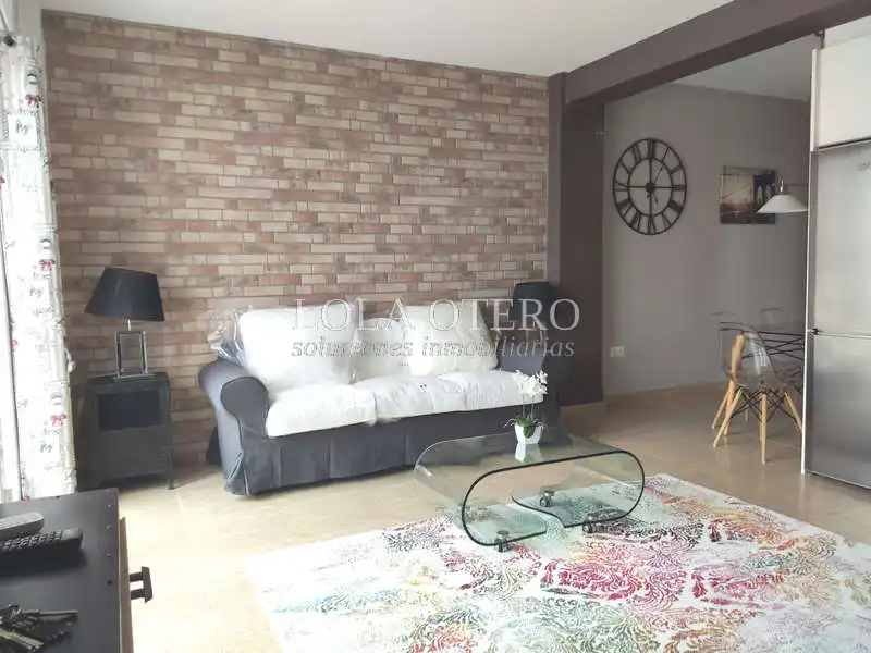 Sala de estar de Ático de alquiler en Valencia con Aire acondicionado, Calefacción y Terraza